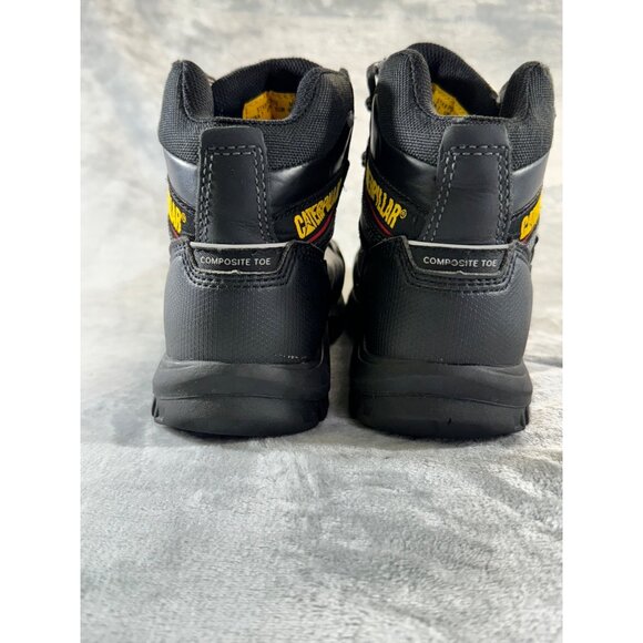 Caterpillar mens boots 7 waterproof composite Safety toe work boot - Picture 5 of 16